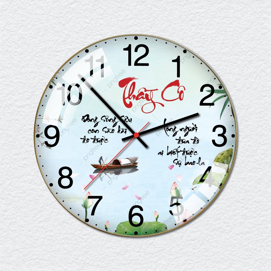 Đồng Hồ Vintage Thầy Cô Mẫu 2