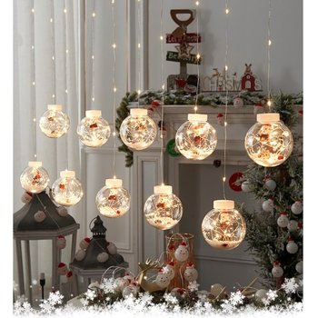 Đèn led đom đóm kèm 10 bóng Vàng ấm nháy nhiều chế độ trang trí noel