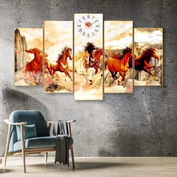 Tranh Đồng Hồ Mã Đáo Thành Công 7