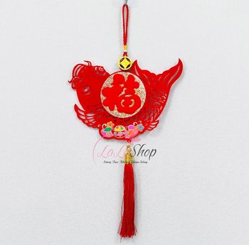 Dây lộc treo chữ phúc tài lộc may mắn trang trí tết mẫu 2