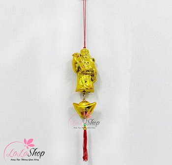 Dây lộc treo thần tài thỏi vàng tài lộc may mắn trang trí tết