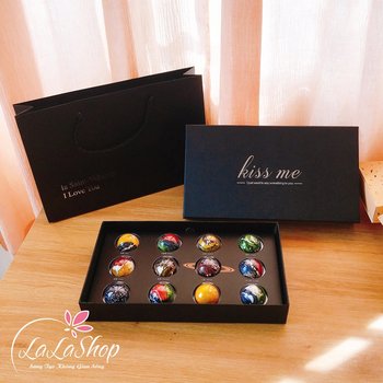 Hộp 12 Viên Socola Bon Bon Quà Tặng Valentine