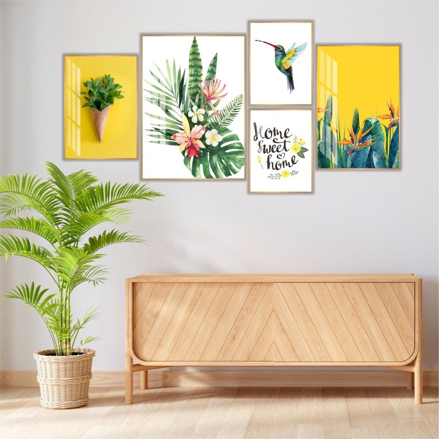 Bộ tranh treo tường home sweet home