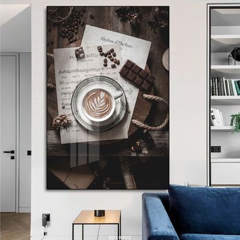Tranh Treo Tường Ly Cafe Nghệ Thuật 2