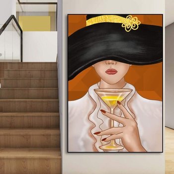 Tranh treo tường cô gái nghệ thuật đương đại 51