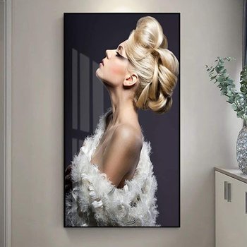 Tranh treo tường cô gái nghệ thuật 29