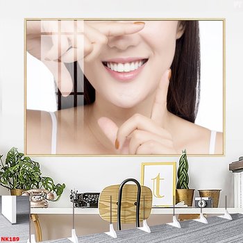 Tranh Treo Tường Nha Khoa Nụ Cười Rạng Rỡ