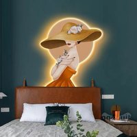 Tranh Cô Gái Nghệ Thuật