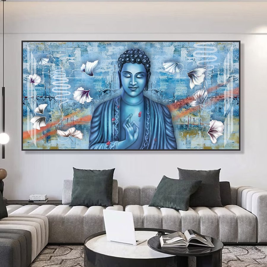 Tranh treo tường nghệ thuật phật giáo phương đông mẫu 501