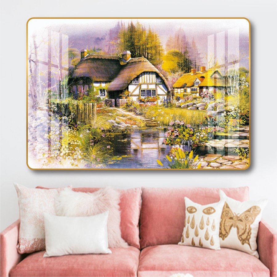 Tranh treo tường phong cảnh đồng quê 513