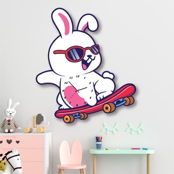 Đồng Hồ Gỗ Treo Tường Hình Thỏ Snowball