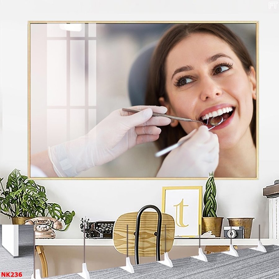 Tranh Treo Tường Nha Khoa Thẩm Mỹ