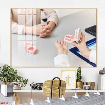 Tranh Treo Tường Nha Khoa Bảo Vệ Răng Chắc Khoẻ 11
