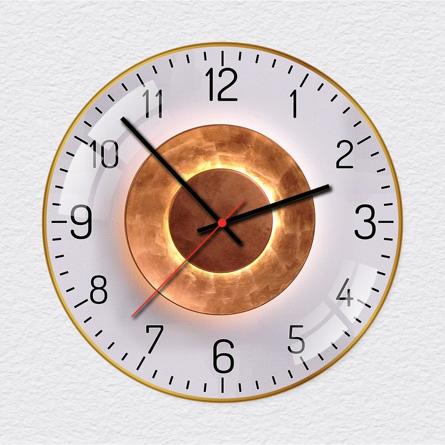 Đồng hồ vintage hiện đại mẫu 2