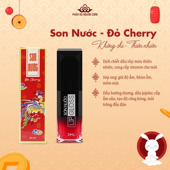 Son nước LipGloss PK màu đỏ cherry 543181