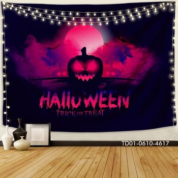 Tranh Vải Halloween Treo Tường Halloween Trick Or Treat