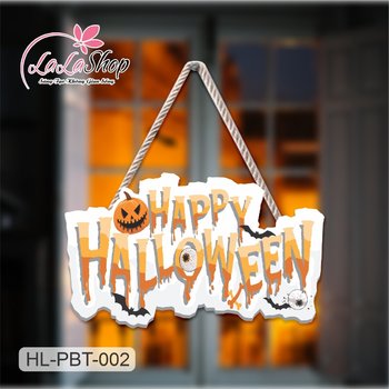 Bảng Treo Cửa Trang Trí Halloween 50x30cm