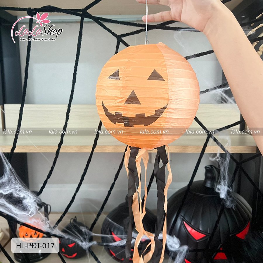 Phụ Kiện Treo Trang Trí Halloween Lồng Đèn Bí Ngô