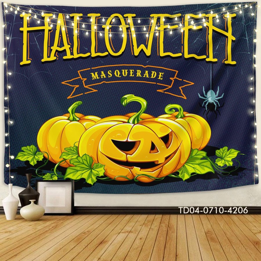 Tranh Vải Halloween Treo Tường  Halloween Masquerade