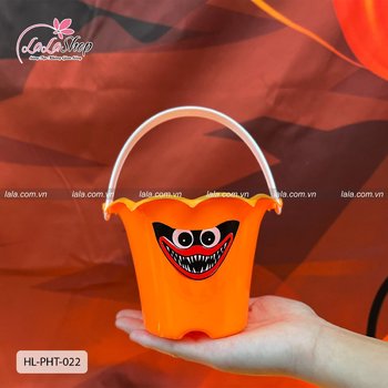 Phụ Kiện Halloween Giỏ Xách Đựng Kẹo Huggy Wuggy Kinh Dị