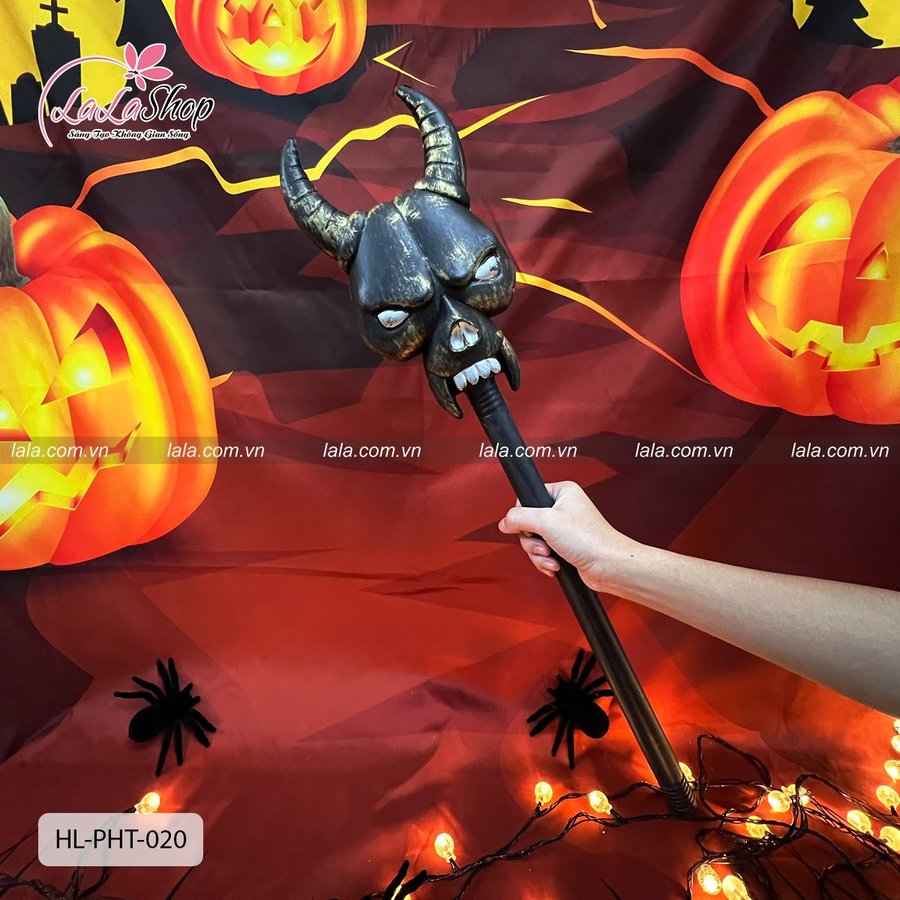 Phụ Kiện Hóa Trang Halloween Gậy Đầu Quỷ
