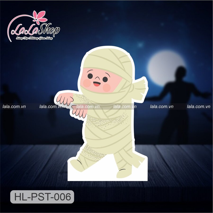 Standee Trang Trí Halloween Xác Uớp Ngộ Nghĩnh