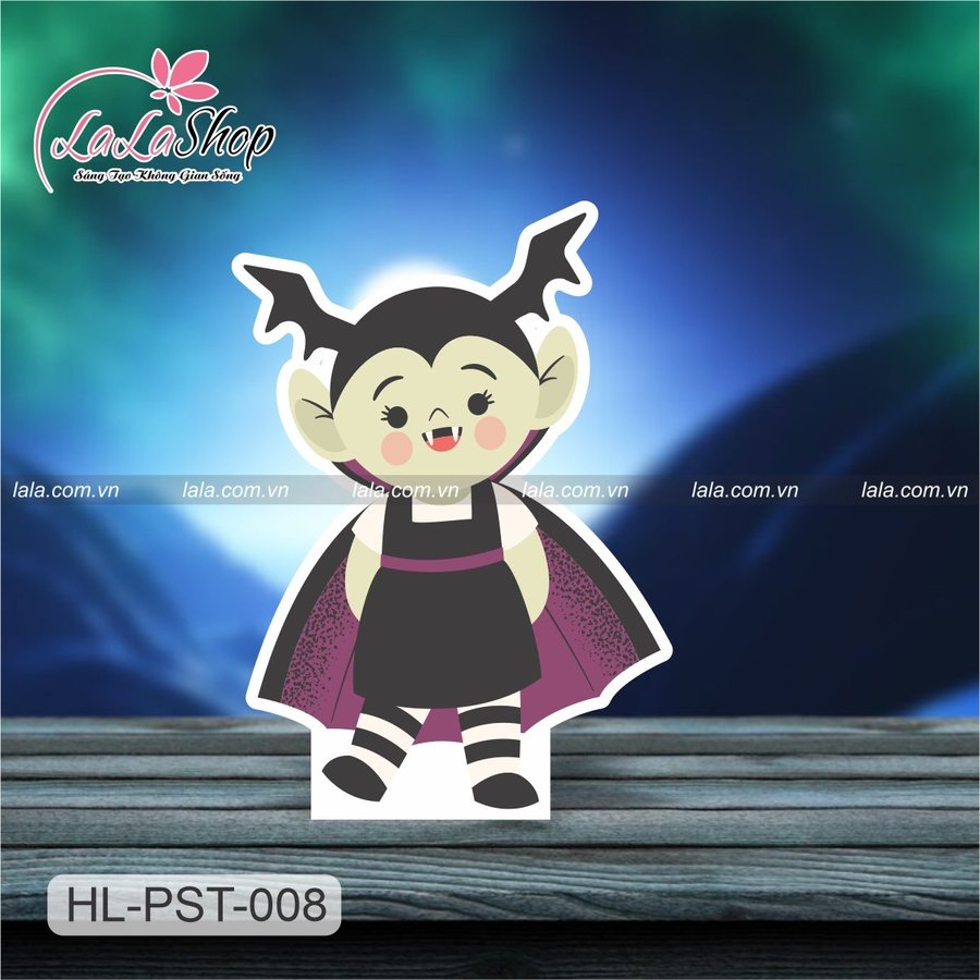 Standee Trang Trí Halloween Bé Dơi Ngộ Nghĩnh
