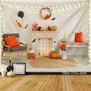 Tranh Vải Halloween Treo Tường Trang Trí Halloween