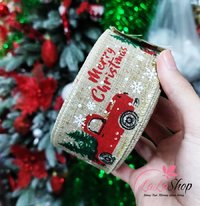 Ruy Băng Trang Trí Noel