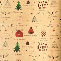 Giấy Gói Quà Noel