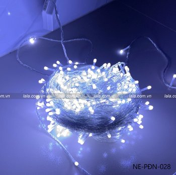 Dây đèn trang trí 100m 8 chế độ - ánh sáng trắng mẫu 028