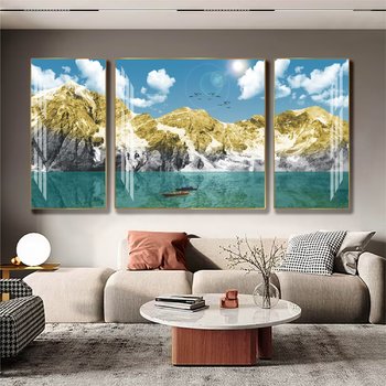 Tranh Treo Tường Phong Cảnh Núi Non Sông Nước Yên Bình