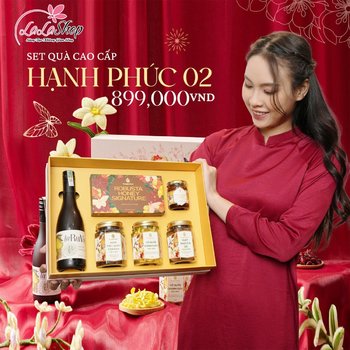 Set quà tết cao cấp hạnh phúc 2 (NL)