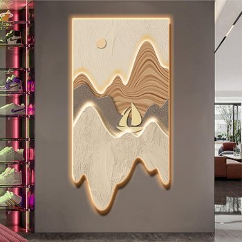 Tranh đèn tráng gương nghệ thuật cao cấp mẫu 266