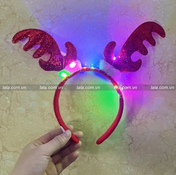 Băng đô tuần lộc ông già noel phụ kiện giáng sinh mẫu 031