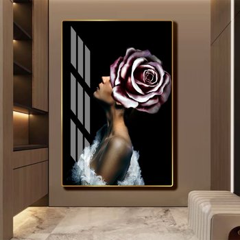 Tranh treo tường cô gái nghệ thuật mẫu 959