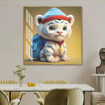 Tranh treo tường 12 con giáp phòng khách mẫu 990