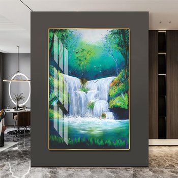Tranh treo tường phong cảnh thác nước hùng vĩ mẫu 4004