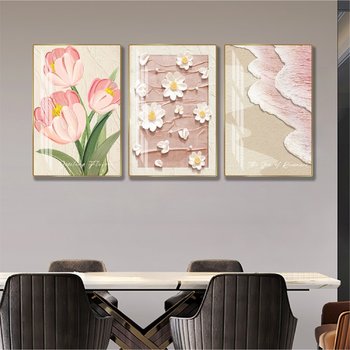 Tranh hoa treo tường nghệ thuật mẫu vintage 416