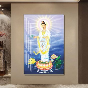 Tranh treo tường Phật Quan thế âm bồ tát mẫu 3744