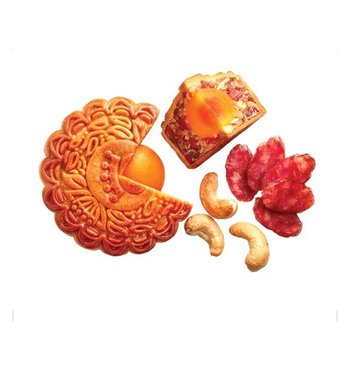 Bánh Trung Thu Kinh Đô Lạp Xưởng Ngũ Hạt 2 Trứng 210gr (4)