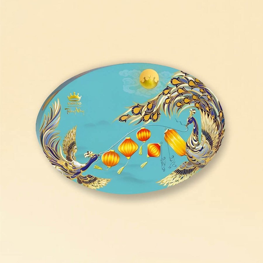 Bánh trung thu Kinh Đô Trăng Vàng Pha Lê Vạn Phúc (PLX6)