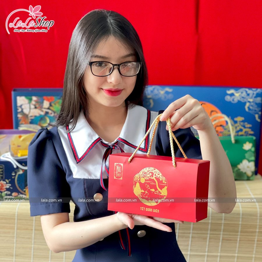 Hộp 2 bánh trung thu cát tường