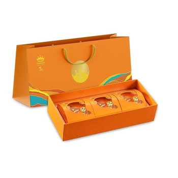 Bánh trung thu Kinh Đô Lava Trứng Chảy - Hộp 3 bánh (LAVA3)