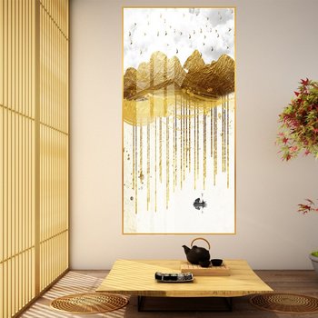 Tranh treo tường núi vàng nghệ thuật