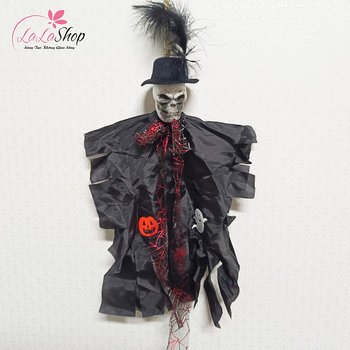 Đồ treo trang trí Halloween Bóng Ma Đội Nón Bí Ẩn