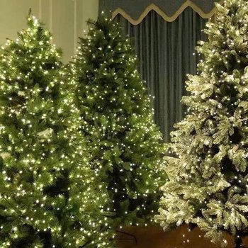 Dây đèn led hạt gạo cao cấp 30m 100 bóng trang trí giáng sinh