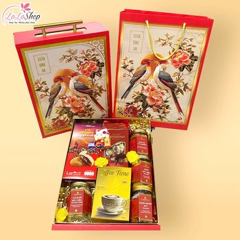Hộp Quà Tết Cao Cấp Xuân Bình An