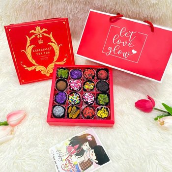 Hộp 16 viên socola Truffle ngọt ngào