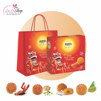 Hộp 4 Bánh Trung Thu KIDO Thịnh Vượng